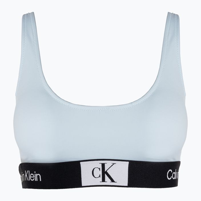 Купальник суцільний жіночий Calvin Klein Bralette-Rp blue