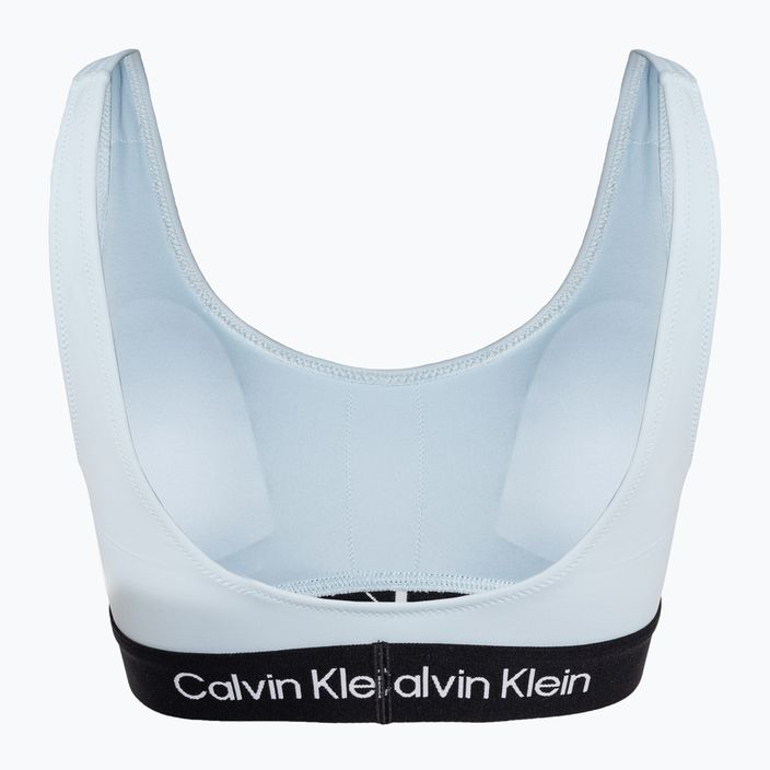 Купальник суцільний жіночий Calvin Klein Bralette-Rp blue 2