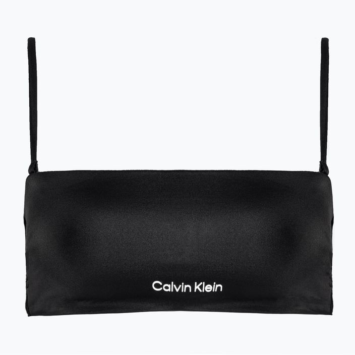 Купальник суцільний жіночий Calvin Klein Bandeau-Rp black