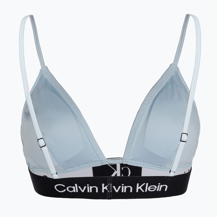 Купальник суцільний жіночий Calvin Klein Triangle-Rp blue 2