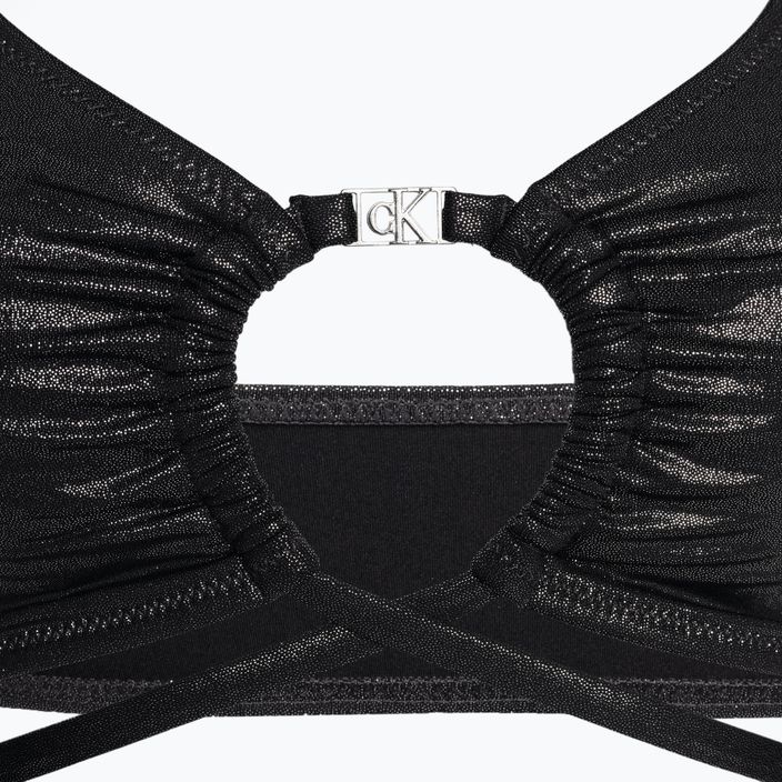 Купальник суцільний жіночий Calvin Klein Bralette-Rp black 3