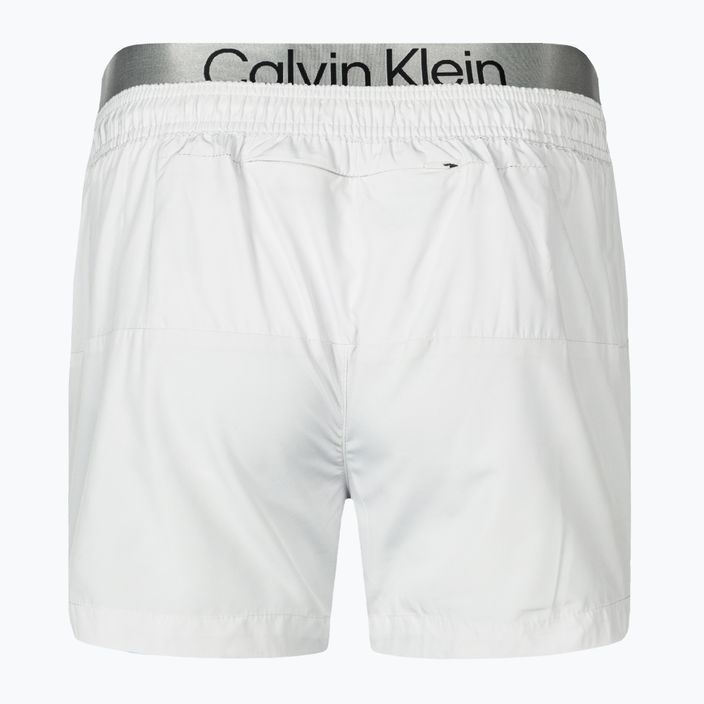 Шорти для плавання чоловічі Calvin Klein Short Double Waistband nimbus cloud 2