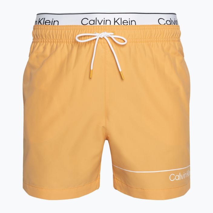 Шорти для плавання чоловічі Calvin Klein Medium Double WB buff orange