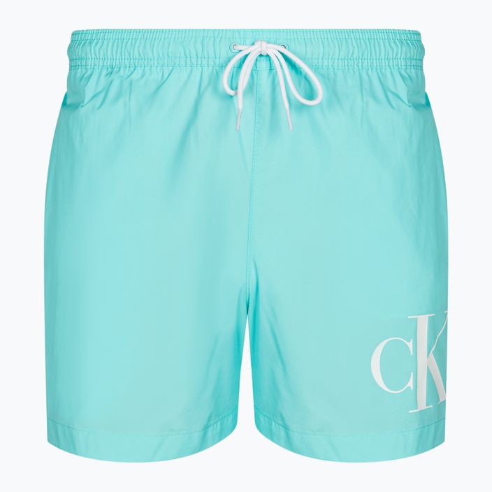 Шорти для плавання чоловічі Calvin Klein Medium Drawstring soft turquoise