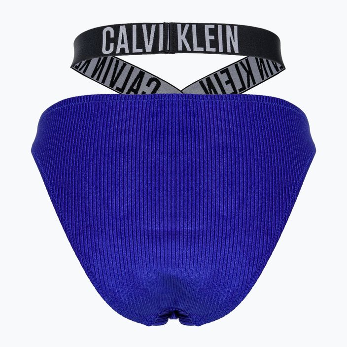 Плавки Calvin Klein High Leg Cheeky Bikini midnight lagoon 2