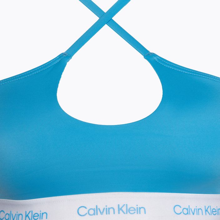 Бюстгальтер купальний Calvin Klein Halter Bralette malibu blue 3