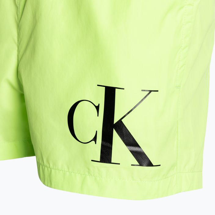 Шорти для плавання чоловічі Calvin Klein Short Drawstring sharp грreen 3