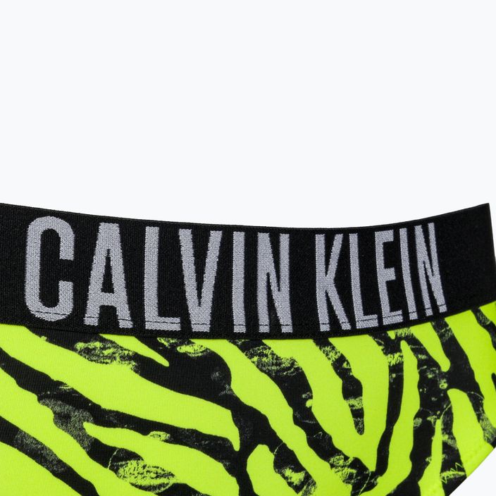 Плавки Calvin Klein Bikini Print zebra citrust burst 3