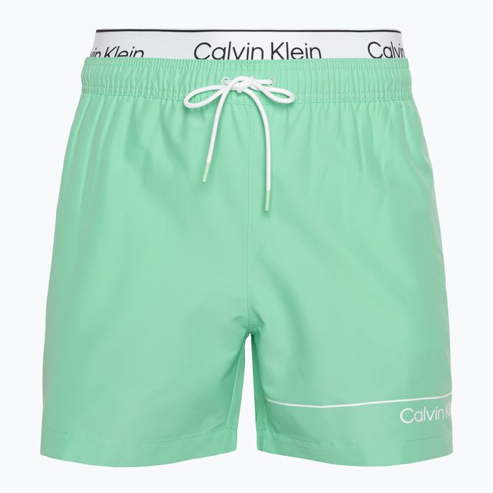 Шорти для плавання чоловічі Calvin Klein Medium Double WB cabbage