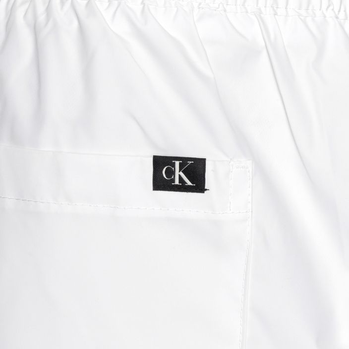 Шорти для плавання чоловічі Calvin Klein Medium Drawstring classic white 4