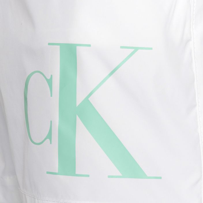 Шорти для плавання чоловічі Calvin Klein Medium Drawstring classic white 5