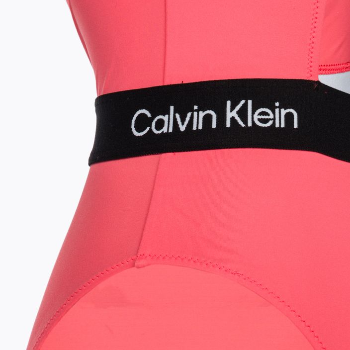 Купальник жіночий Calvin Klein Cut Out One Piece-RP calypso coral 3