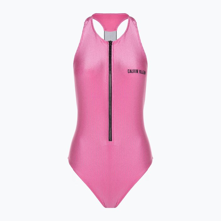 Купальник жіночий Calvin Klein Racerback One Piece bold pink