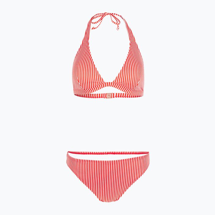 Жіночий роздільний купальник O'Neill Marga Cruz Bikini червоний в просту смужку