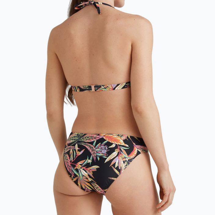 Жіночий роздільний купальник O'Neill Marga Rita Bikini чорний тропічна квітка 4