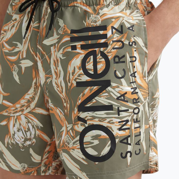 Чоловічі шорти для плавання O'Neill Cali Floral 16'' глибокого лишайникового тону з квітковим принтом 5