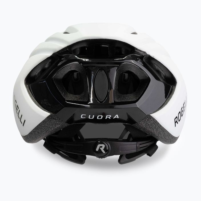 Велосипедний шолом Rogelli Cuora білий/чорний 7