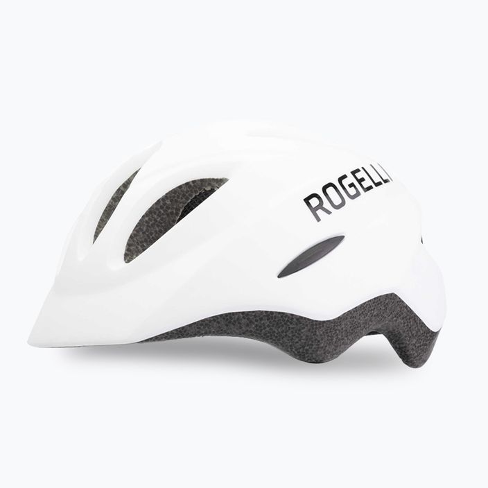 Дитячий велосипедний шолом Rogelli Start білий/чорний 6