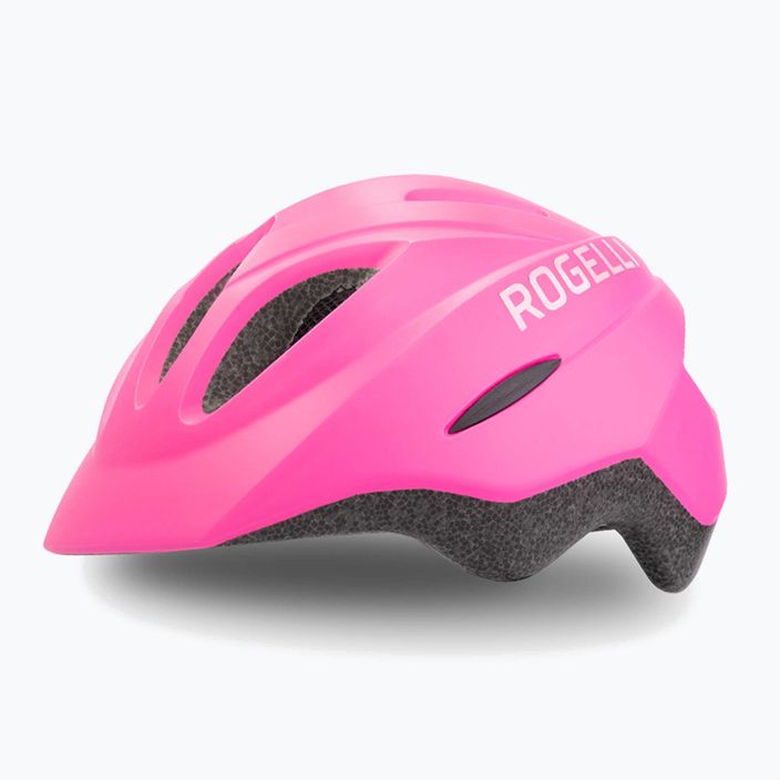 Дитячий велосипедний шолом Rogelli Start рожевий/чорний 6