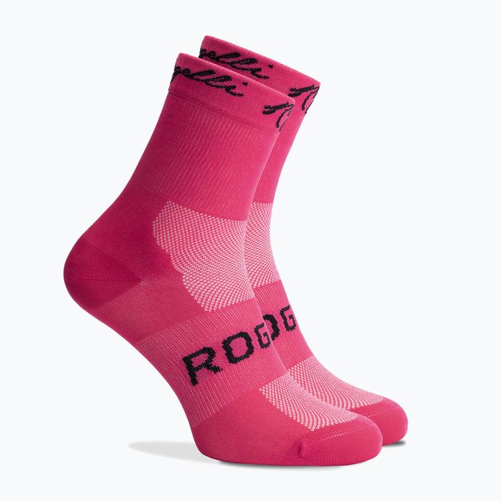 Жіночі велошкарпетки Rogelli RCS-15 рожеві