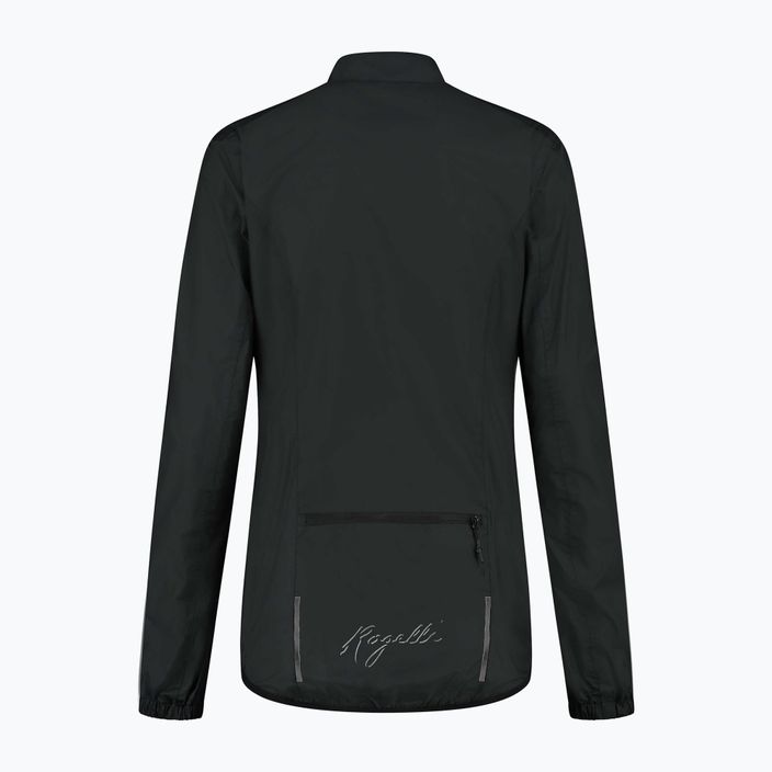 Жіноча велосипедна куртка Rogelli Core чорна 4