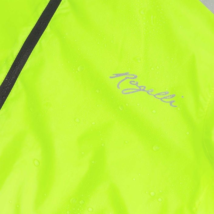 Жіноча велосипедна куртка Rogelli Core жовта 5