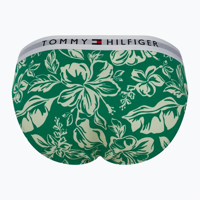 Tommy Hilfiger Класичні бікіні знизу з принтом вінтажний тропічний олімпійський зелений 2