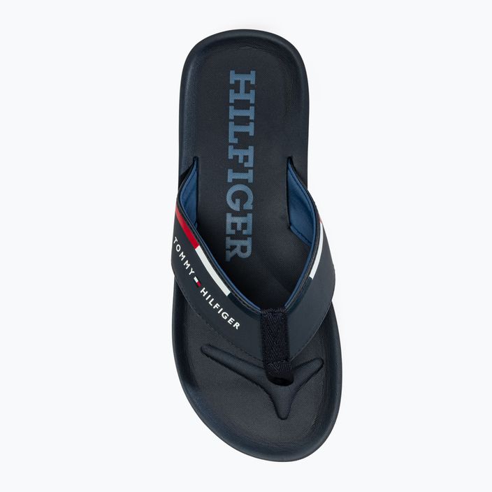 Чоловічі шльопанці Tommy Hilfiger Comfort Beach Sandal пустельне небо 5