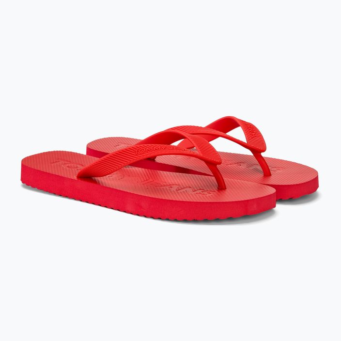 В'єтнамки чоловічі Tommy Jeans Beach Flip Flop deep crimson 4