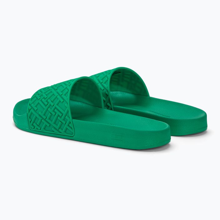 Шльопанці жіночі Tommy Hilfiger Monogram Pool Slide olympic green 3