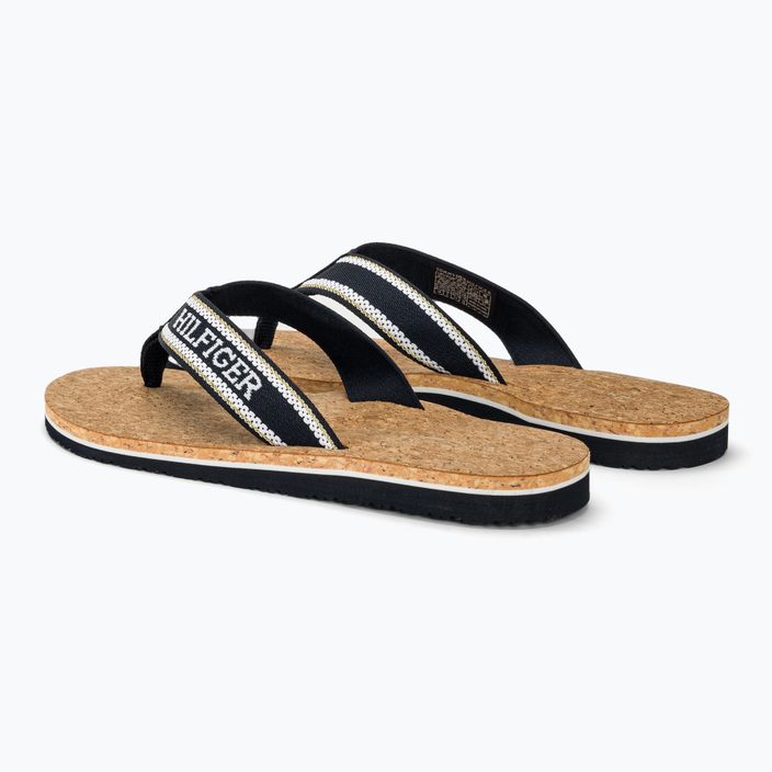 В'єтнамки жіночі Tommy Hilfiger Cork Beach Sandal space blue 3