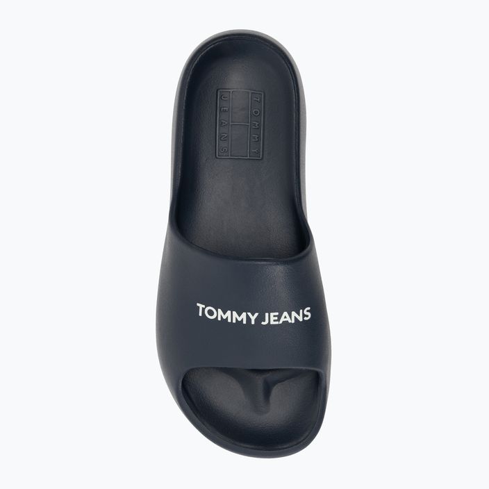 Шльопанці жіночі Tommy Jeans Chunky Flatform Slide dark night navy 5