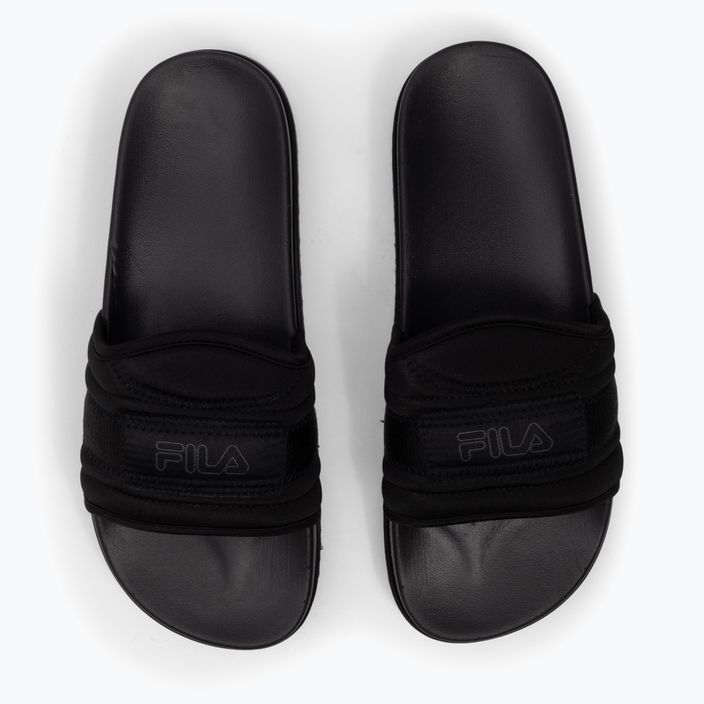 Шльопанці жіночі FILA Morro Bay Zeppa Lounge black/black 12