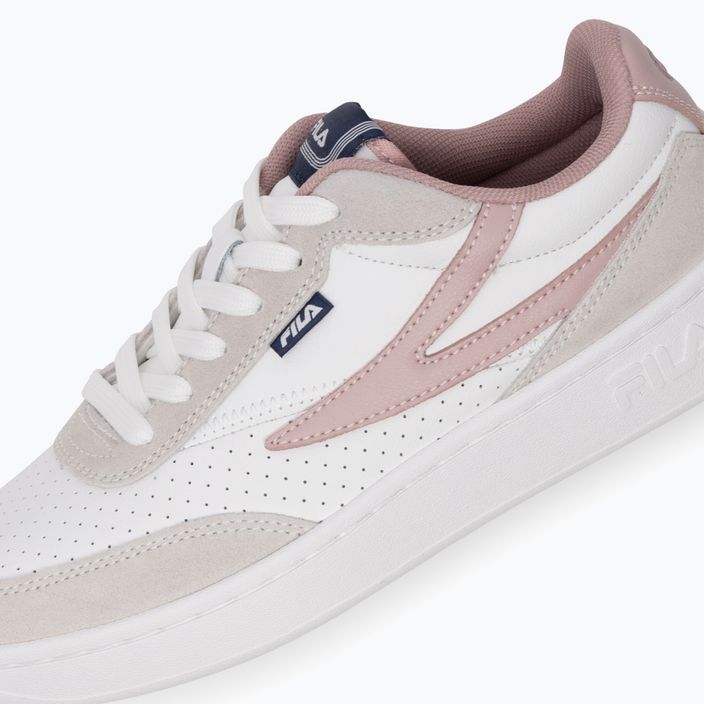 Кросівки жіночі FILA Sevaro S white/pale mauve 13