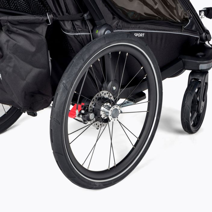 Причіп велосипедний одномісний  Thule Chariot Sport чорний 10201021 5