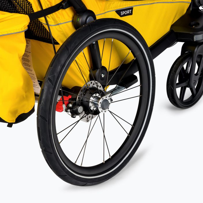 Причіп велосипедний одномісний  Thule Chariot Sport 1 жовтий 10201022 6