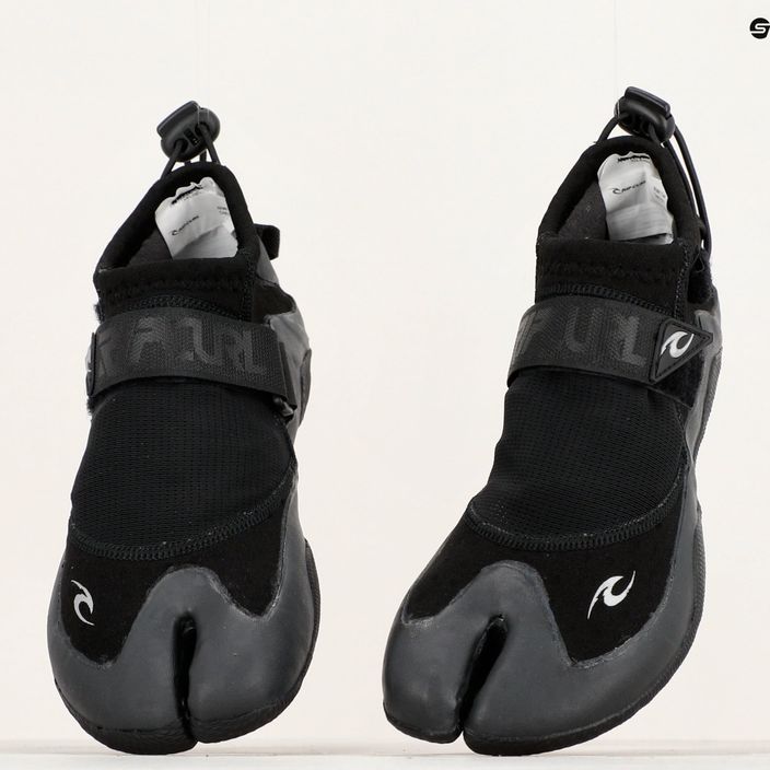 Чоловічі неопренові черевики Rip Curl Reefer Boot 1.5 мм S/Toe чорні/вугільного кольору 10