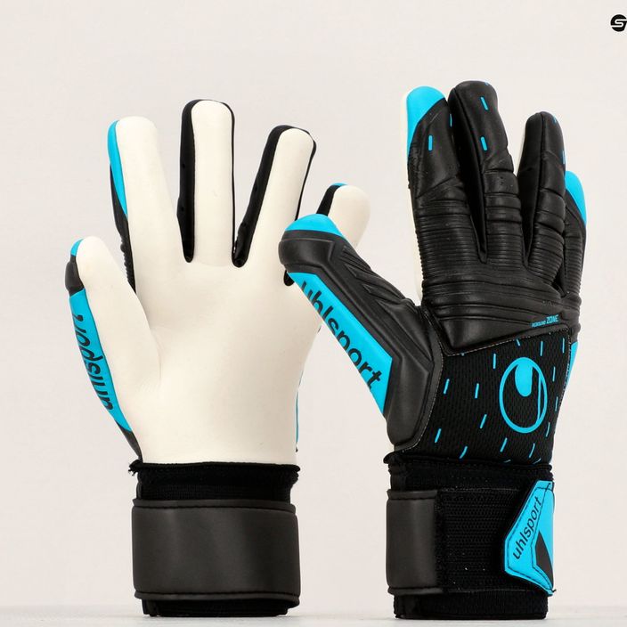 Воротарські рукавиці Uhlsport Classic Soft Hn Comp чорні/сині/білі 4