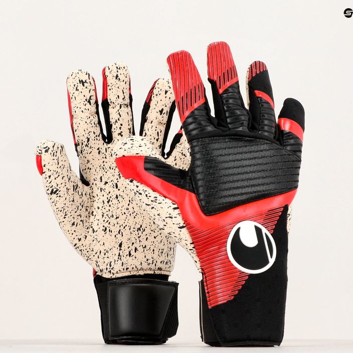 Воротарські рукавиці Uhlsport Powerline Supergrip+ Reflex чорні/червоні/білі 4