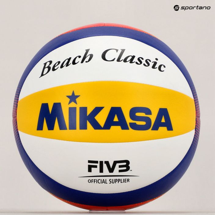 М'яч волейбольний Mikasa BV552C white/blue/yellow/orange розмір 5 5