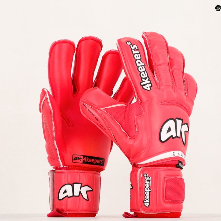 Воротарські рукавиці 4Keepers Champ Colour Red VI червоні 5
