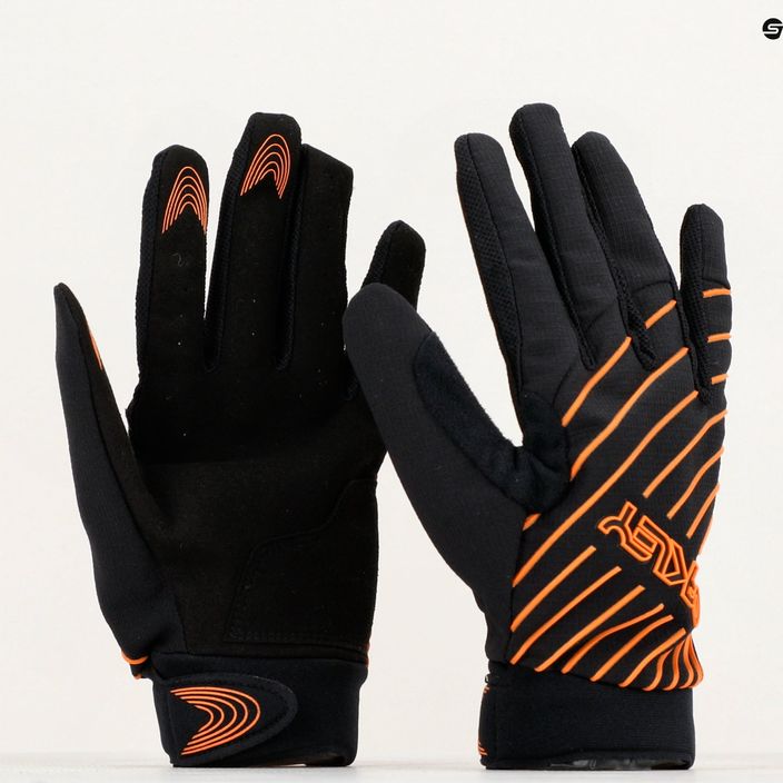 Велорукавиці чоловічі Oakley Drop In Mtb Glove 2.0 чорно-помаранчеві FOS901323 3