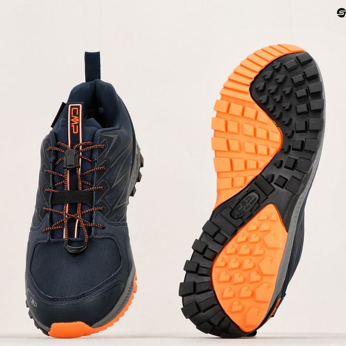Трекінгові черевики чоловічі CMP Atik Wp Fast blue/f.orange 15