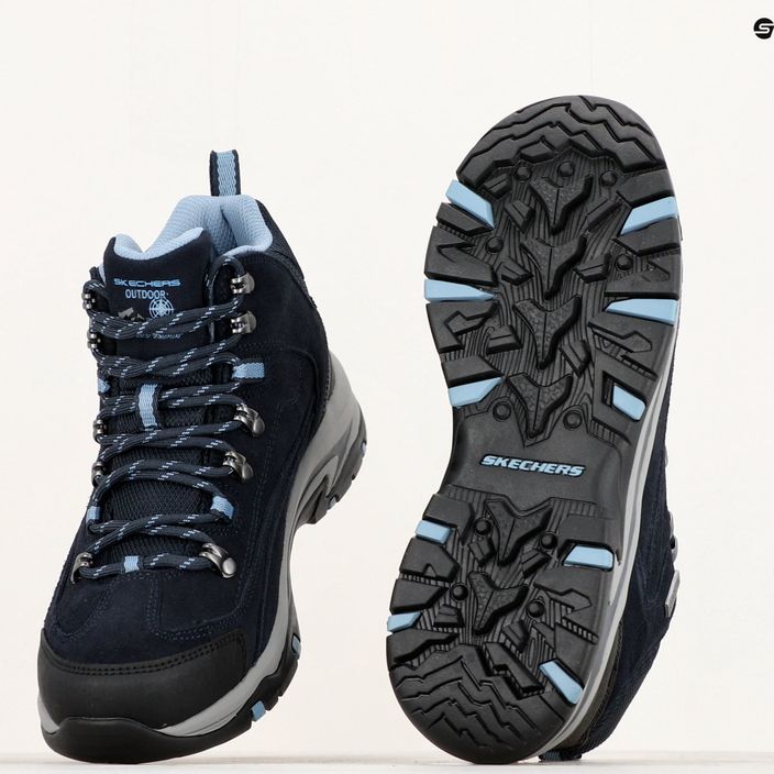 Взуття трекінгове жіноче SKECHERS Trego Alpine Trail navy/gray 14