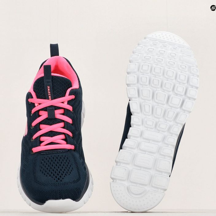 Кросівки тренувальні жіночі SKECHERS Graceful Get Connected navy/hot pink 13
