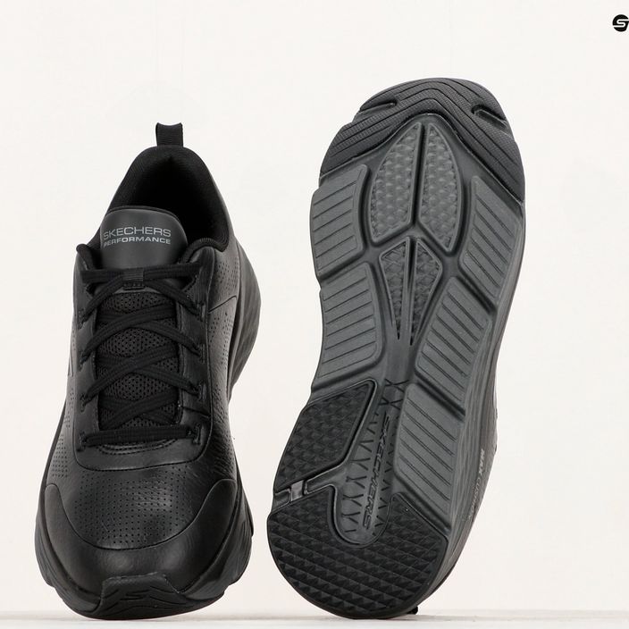 Кросівки для бігу чоловічі SKECHERS Max Cushion Elite Lucid black/charcoal 14