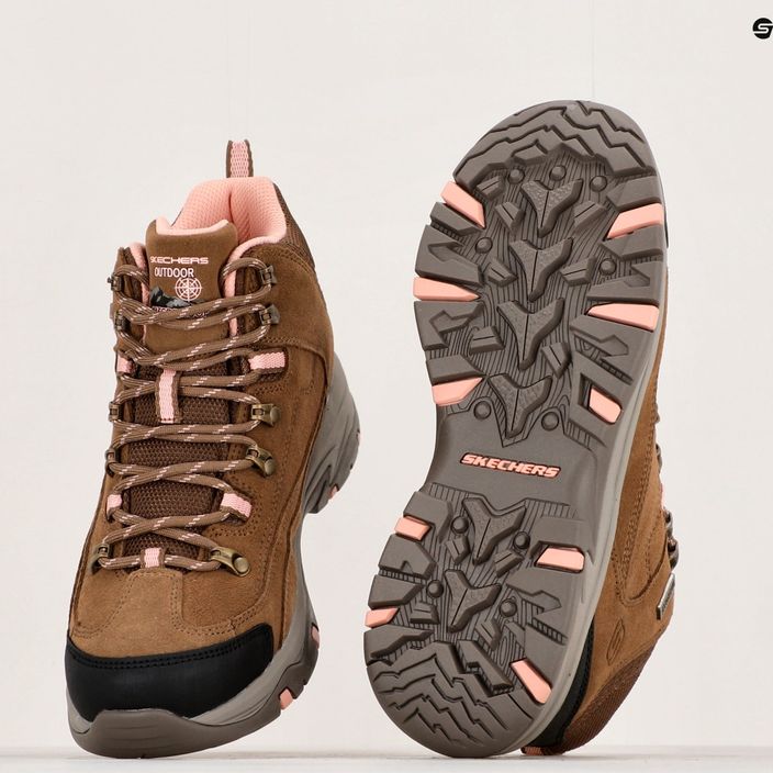 Взуття трекінгове жіноче SKECHERS Trego Alpine Trail brown/natural 14