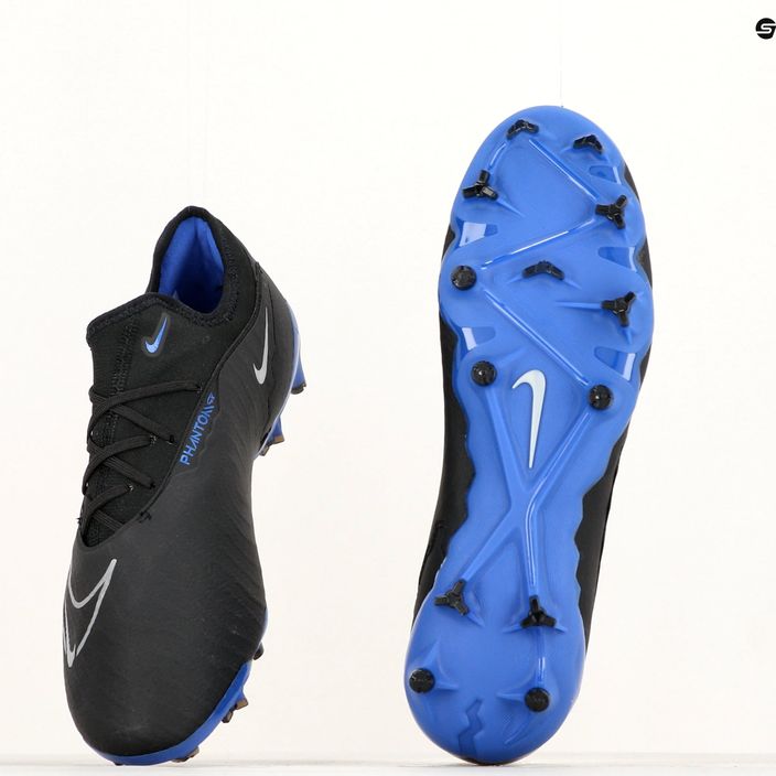 Футбольні бутси Nike Phantom GX Pro FG black/chrome/hyper royal 8