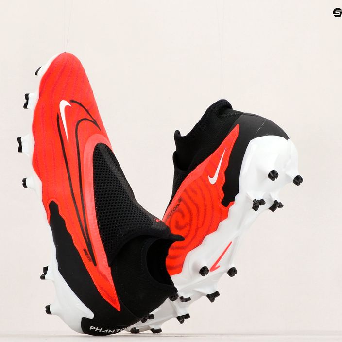 Футбольні бутси Nike Phantom GX Pro DF FG bright crimson/white/black 8