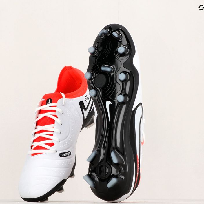 Футбольні бутси Nike Tiempo Legend 10 Pro FG white/black/bright crimson 8